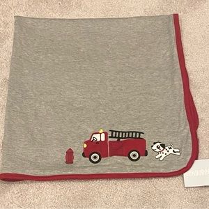 NWT boys Gymboree Blanket Fireman Fire Truck